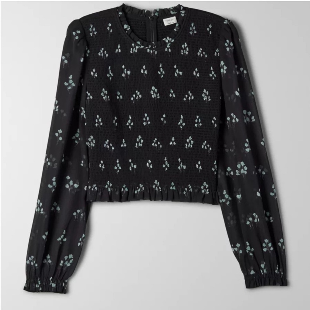 Aritzia Wilfred tempest blouse